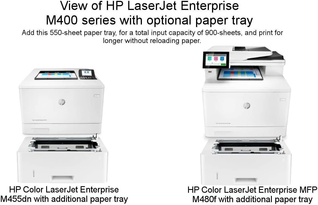 HP Laserjet M452DN CF389A Duplex Network Color Printer plus Xtra tray CF404A