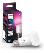 Alexa-Compatible Philips Hue White And Color Ambiance A19 Base Lumen Led... - £50.99 GBP