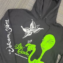 Volcom Stone x The Garden Hoodie Mens Large Black Snowboard 30 Year - $75.88
