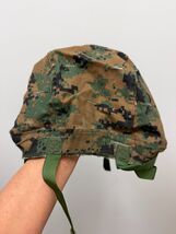 USMC Helmet Cover Reversable Woodland Desert MARPAT LWH Cover - X-SMALL/... - $75.00