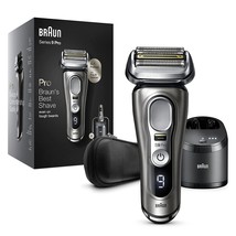 Braun Electric Razor for Men, Series 9 Pro 9465cc Wet &amp; Dry, Noble Metal - $382.99