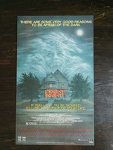 Vintage 1986  Fright Night Movie Original Color Ad - 721 - £5.26 GBP