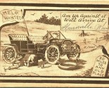 Comic Broken Down Auto Up Against it 20 Miles To Any Old Place 1910 DB P... - $7.97
