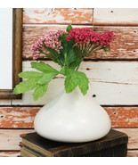 Teco Art Pottery by Frank Lloyd Wright Contemporary Satin White Kiss Vas... - £44.86 GBP