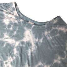 Member&#39;s Mark Luxe Tie Dye Tee XL Whimsical Mystical Soft Astro Teal Boho - $15.94