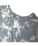 Member&#39;s Mark Luxe Tie Dye Tee XL Whimsical Mystical Soft Astro Teal Boho - $22.49 CAD