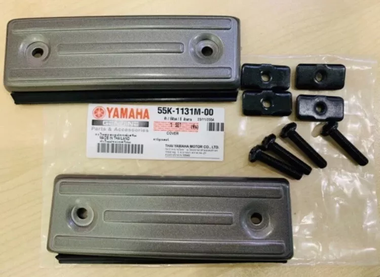 YAMAHA RXZ Block Cover Complete Set RX-Z Original Yamaha - £29.34 GBP