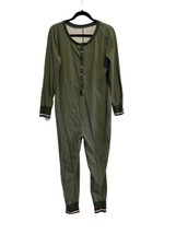 HEARTH AND HAND with Magnolia Womens Pajamas Green One Piece Romper Size L - $16.31