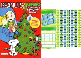 Peanuts - Christmas Edition Holiday - Jumbo Coloring &amp; Activity Book - £5.49 GBP
