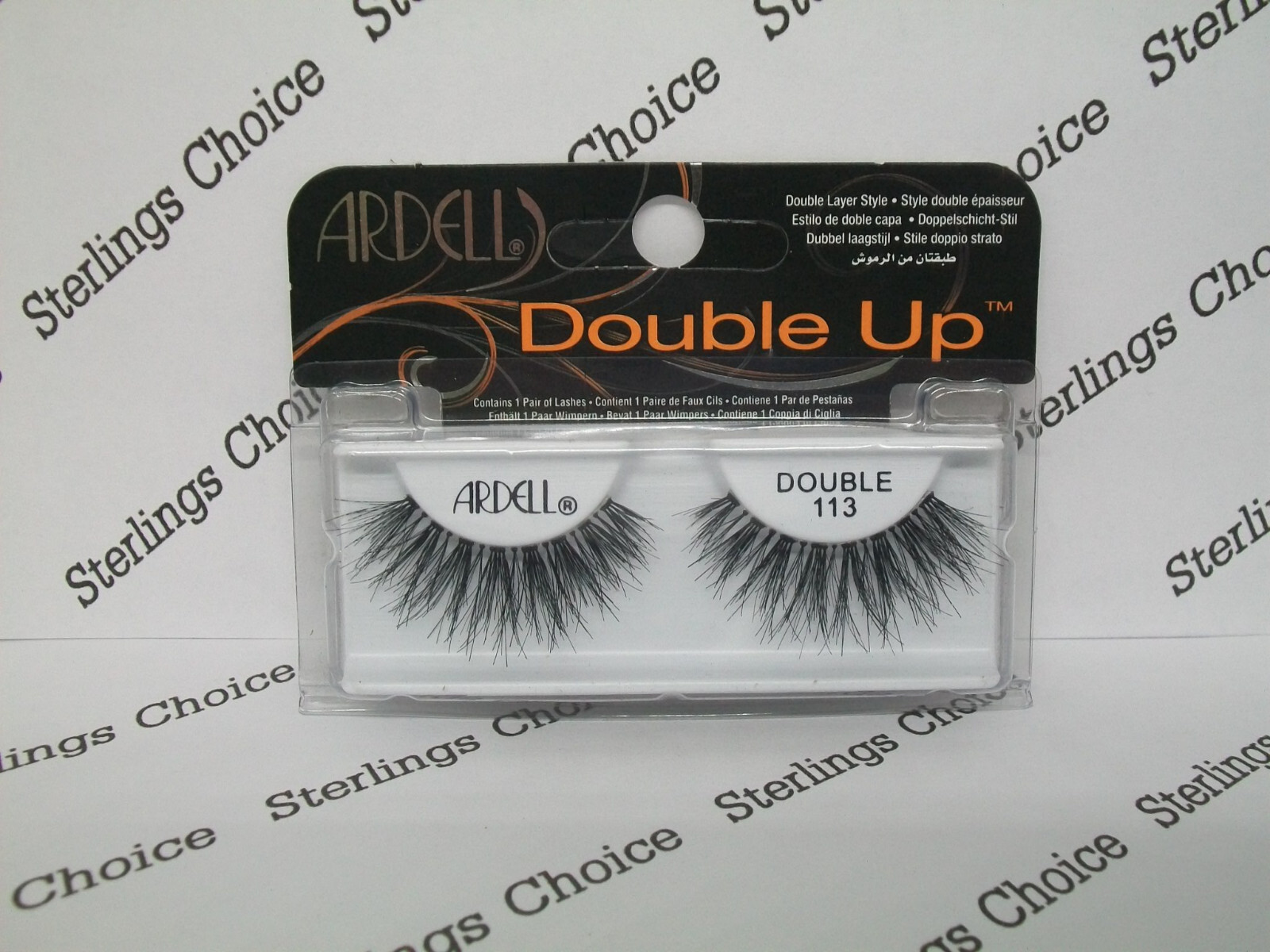 Ardell Double Up Eye Lashes #113 Double Black - $7.86