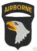 ARMY 101ST AIRBORNE MILITARY JACKET VEST CLOTH PATCH - $28.99