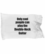 Double-Neck Guitar Player Pillowcase Musician Funny Gift Idea Bed Body P... - £17.23 GBP