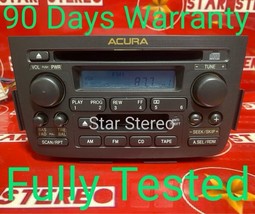 01 02 03 04 Acura MDX AM FM cassette CD receiver OEM 39101-S3V-A050-M1 AC112U - $54.00