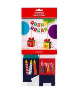 Amscan Party Impressions Banner, Happy Birthday Table Centerpiece - $12.06 CAD