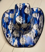 Unique Anheuser Busch Bud Light Beer Box Cardboard Cowboy Hat 4th Of July Decor - $34.50