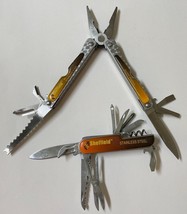 Vintage Sheffield Stainless Steel Multi-Tool Pocket Knife &amp; Multi Tool 972A - £8.46 GBP