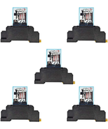 5Sets DC 12V Coil Power Relay LY2NJ HH62P JQX-13F DPDT 8 Pin 10A with So... - €16,38 EUR