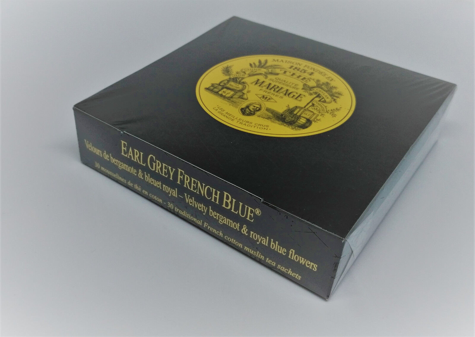 Mariage Freres - EARL GREY FRENCH BLUE® - Box of 30 muslin tea sachets / bags