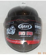 Nuoman Unisex Black Motorcycle Half Helmet with Visor Black Adjustable A... - $1,048.79 MXN