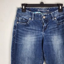 Maurices Bootcut Jeans Womens Size 3/4 Reg Blue Medium Wash Denim 28.5x33.5 - £11.64 GBP