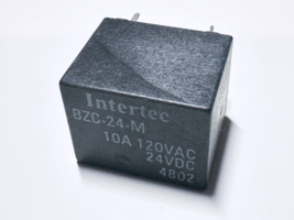 BZC-24-M INTERTEC PCB Power Relay 24VDC SPST-NO 10A 4-Pin - $9.00