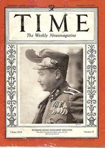 Time Magazine Sept 25 1933 Bundeskanzler Dollfus - £21.17 GBP