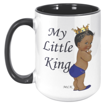 My Little King, 15 oz Coffee Mug, Coffee Mug, White Ceramic Mug, Best Coffee Mug - £15.73 GBP