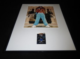 Tracy McGrady 16x20 Framed Game Used Jersey &amp; Photo Display Orlando Magic - £63.69 GBP