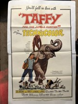 TAFFY AND THE JUNGLE HUNTER 1965 USA One Sheet Cinema Poster,  Jacques B... - $18.50