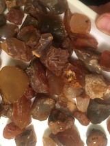 Wholesale 1+lb Rough Red/Orange Carnelian Agate Crystal/Stones - $8.75