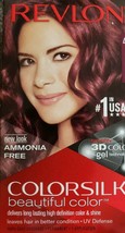 Revlon ColorSilk Beautiful Color NEW LOOK 48 Burgundy Colored Hair Dye NIB - $14.96