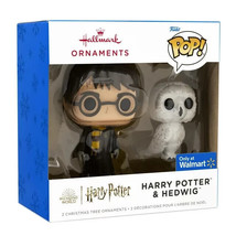 Hallmark 3HCM2316 Funko Pop! Harry Potter &amp; Hedwig Resin Xmas Ornament - New! - £15.19 GBP