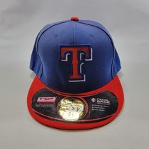 Texas Rangers New Era 59Fifty Fitted Cap Hat Size 7 1/2 - £14.58 GBP