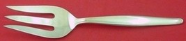 Contour by Towle Sterling Silver Cold Meat Fork 9 3/8&quot; Serving Silverware - £92.67 GBP