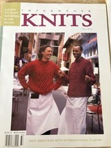 Interweave Knits Fall 2003 Knit Intarsia In The Round, Int&#39;l Flavor Swea... - £13.85 GBP