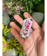 Handmade DIET COKE CAN BAUBLE car hanger HANGING decoration XMAS tree CO... - $11.24
