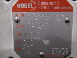 Vogel H-050 Spiral Bevel Gearbox TESTED EXCELLENT - $295.00