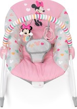 Bright Starts Disney Baby Minnie Mouse Stars &amp; Smiles Infant to Toddler Rocker - £31.38 GBP
