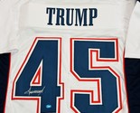 Donald Trump Signed United States 45th President Football Jersey COA - $599.00