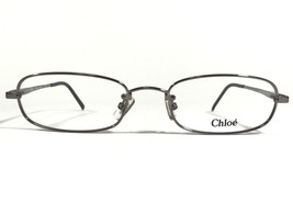Chloe Eyeglasses Frames CL1108 C02 Shiny Grey Rectangular Full Rim 51-18-135 - £37.20 GBP