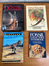 4 Dinosaurs Fossil Palaeontology Books 2 HC &amp; 2 PB - Adult &amp; Teen - Titl... - £25.88 GBP