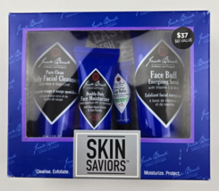 Jack Black Skin Saviors Set – Pure Clean Daily Facial Cleanser, Double-Duty Face - £23.67 GBP