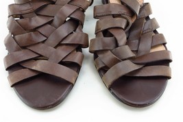 Circa Joan &amp; David Sz 9 M Brown Strappy Leather Women Sandals Marvita - £15.44 GBP