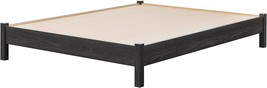 South Shore Step One Essential Platform Bed On Legs, Queen, Gray Oak - $214.99