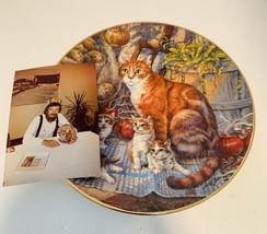 Lowell Davis Surprise In The Cellar Collectible Plate By Schmid Signed By Artist - £73.80 GBP