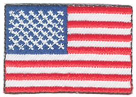 American Pride Decorative Patches-Small American Flags 2/Pkg - £9.02 GBP