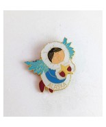 Vintage Alaska Eskimo With Wings Lapel Hat Pin - $156.31 MXN