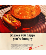 1966 Campbell&#39;s Vegetable Beef Soup Advertisement Vintage Canned Food DWYY1 - $28.01 CAD
