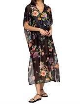 Johnny Was - Butterfly Collared Kaftan Coverup - £142.33 GBP+
