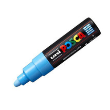 Uni Posca PC-7M Broad Bullet Tip Paint Marker - Light Blue - £12.78 GBP